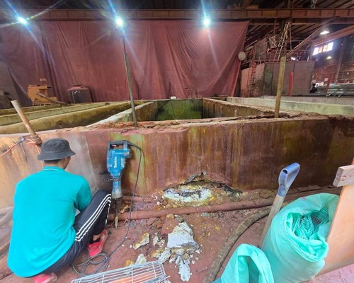 屏東舊圍牆打除, 屏東圍牆重建, 屏東打除工程, 屏東鋼筋板模, 屏東混泥土灌漿, 屏東舊屋改造, 屏東砌磚牆