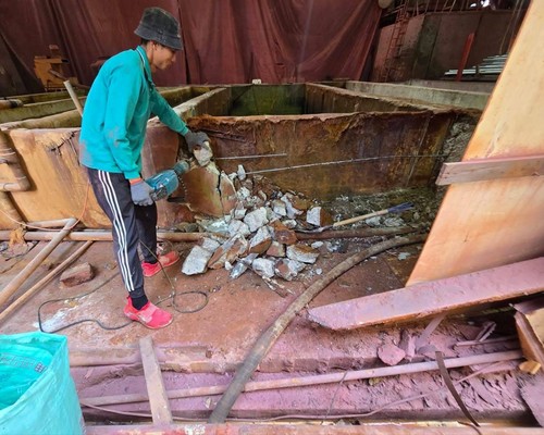 屏東枋山舊圍牆打除, 屏東枋山圍牆重建, 屏東枋山打除工程, 屏東枋山鋼筋板模, 屏東枋山混泥土灌漿, 屏東枋山舊屋改造, 屏東枋山砌磚牆